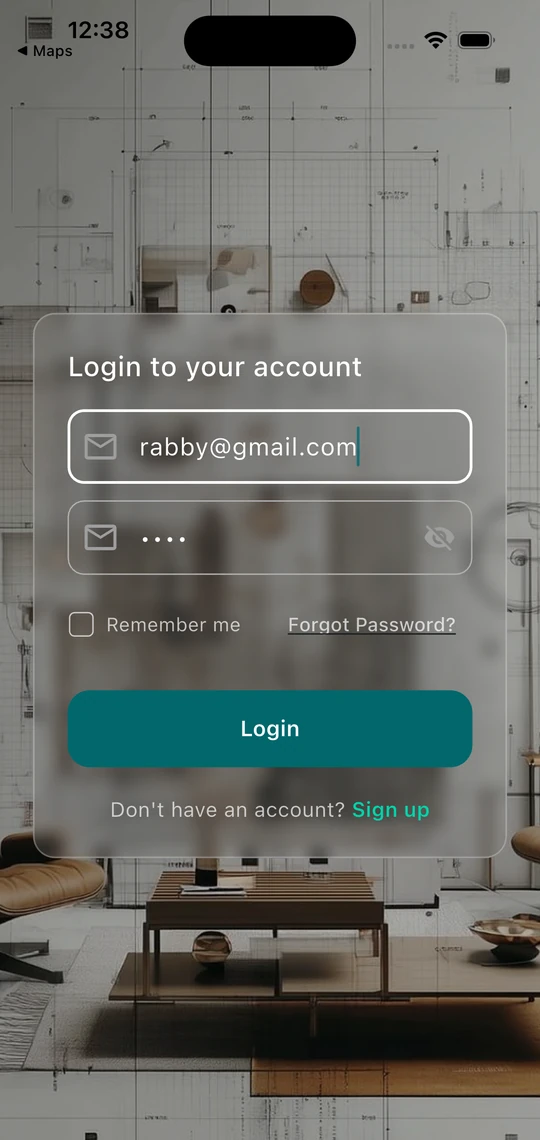Architecture Collaboration Portal screen screen