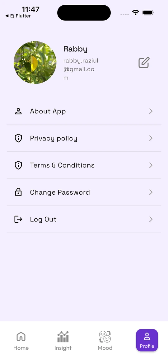 Honest Health Track app screen 10