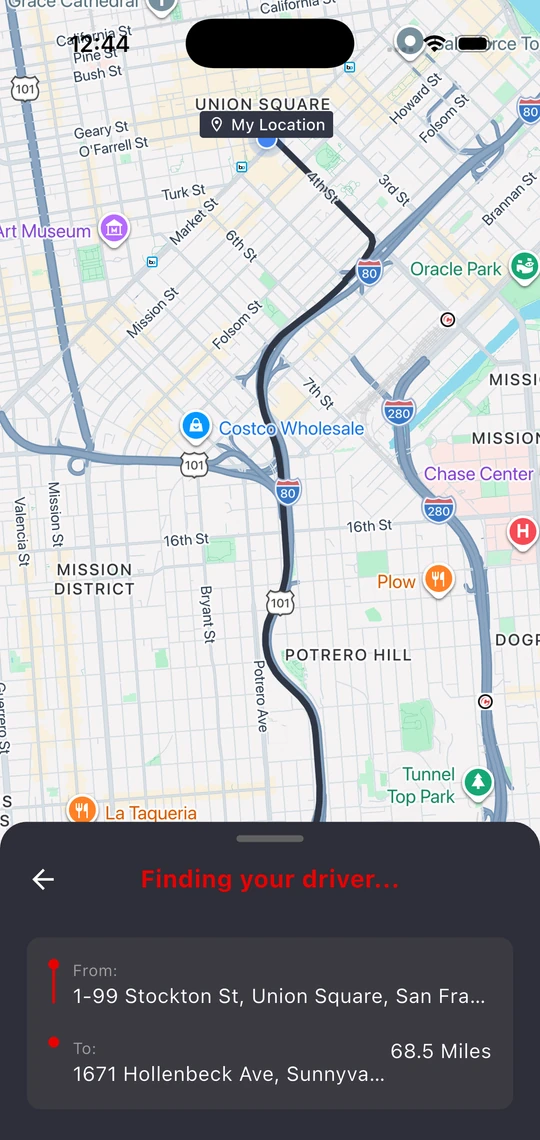 RidezToHealth screen 5