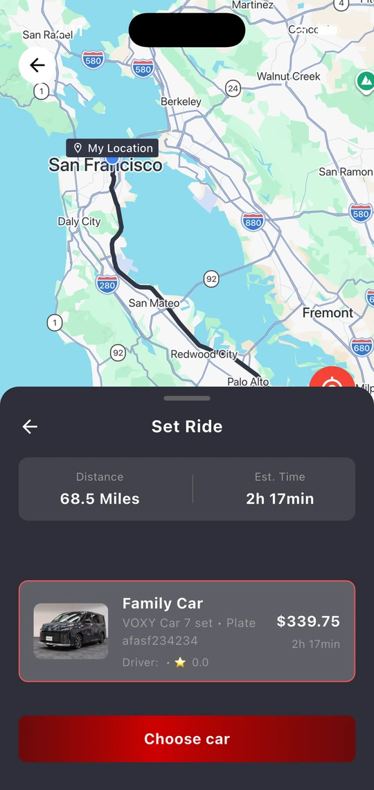 RidezToHealth screen 9